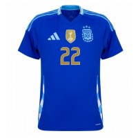 Muški Nogometni Dres Argentina Lautaro Martinez #22 Gostujuci Copa America 2024 Kratak Rukav